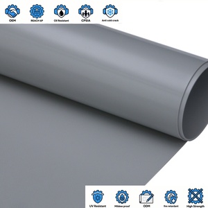 Lona Impermeable Sostenible de PVC en Rollo para Almacenamiento Temporal en Almacenes, Carpas, Protección Solar y Pantallas de Seguridad - Product Image 2