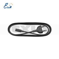 Câble d'alimentation EU NEUF en gros pour TV pour mac Mini Noir Câble de chargeur flexible 2018