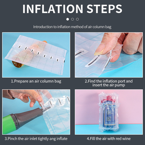 14 colonnes 4L huile gaz colonne sac antichoc coussin airbag paquet express <span class=keywords><strong>livraison</strong></span> paquet anti-casse - Product Image 3