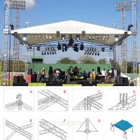 Estructura de Aluminio para Iluminación de Grandes Eventos, Estructura de Truss para Exteriores