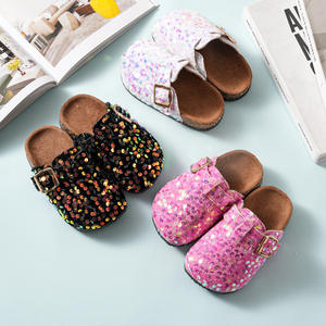 Chaussures pour <span class=keywords><strong>bébé</strong></span> de style nouveau, chaussures à paillettes tendance, polyvalentes, antidérapantes pour enfants - Product Image 1