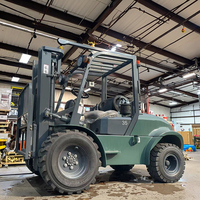 Usine populaire de chariots élévateurs diesel certifiés CE Nouveau mini tout-terrain 1 2 2.5 et 3 tonnes Prix pour les ateliers d'impression Chariot élévateur