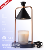 Grosir lampu Malam beraroma antik tempat lilin aromatik untuk dekorasi rumah lampu penghangat lilin elektrik maks dengan Timer