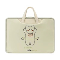 Housse pour tablette et ordinateur portable en cuir PU ODM multi-poches avec logo personnalisé pour filles et enfants 11''-17.3''