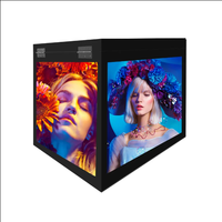 Nueva Caja de Reparto de Comida LED a Todo Color con Pantalla para Publicidad