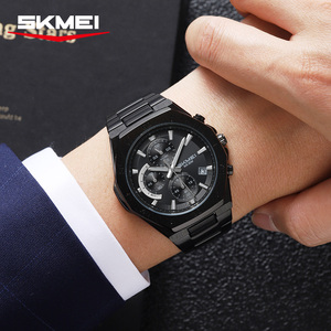 Reloj de Hombre de Negocios, Diseño Exquisito, Logotipo Personalizado OEM/ODM, Esfera de Cristal, Movimiento de Cuarzo, Acero Inoxidable, Venta Directa al por Mayor - Product Image 5