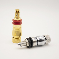RASANTEK Bornes de liaison haut de gamme Banane Femelle Prise Connecteur Haut-Parleur Borne de liaison pour Amplificateur