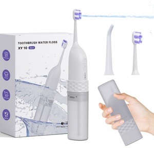 Hydropulseur portable 2025 avec brosse à dents électrique 2-en-1 – Kit de nettoyage dentaire pour voyage et domicile - Product Image 1