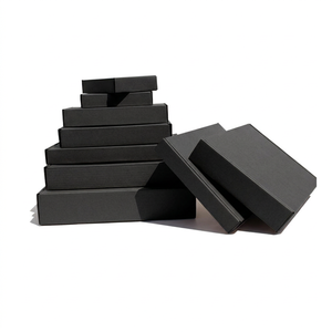 Boîte rigide pliable en carton ondulé recyclable pour vêtements en fourrure et chaussettes, avec logo de marque personnalisé, gaufrage rose, revêtement UV et pelliculage mat - Product Image 5