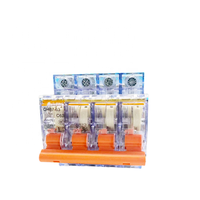 Disjoncteur miniature QHB7-63 C63 4P 63A 400V 6KA 50Hz, boîtier transparent, rail DIN, GB/T 10963.1, CCC