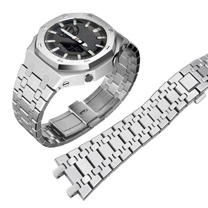 Kit de luxe Lionorm en or givré pour accessoires de remplacement <span class=keywords><strong>2100</strong></span>, bracelets de montre en acier inoxydable 316 de 4e génération pour <span class=keywords><strong>Casio</strong></span> <span class=keywords><strong>GA</strong></span>-<span class=keywords><strong>2100</strong></span> - Product Image 5