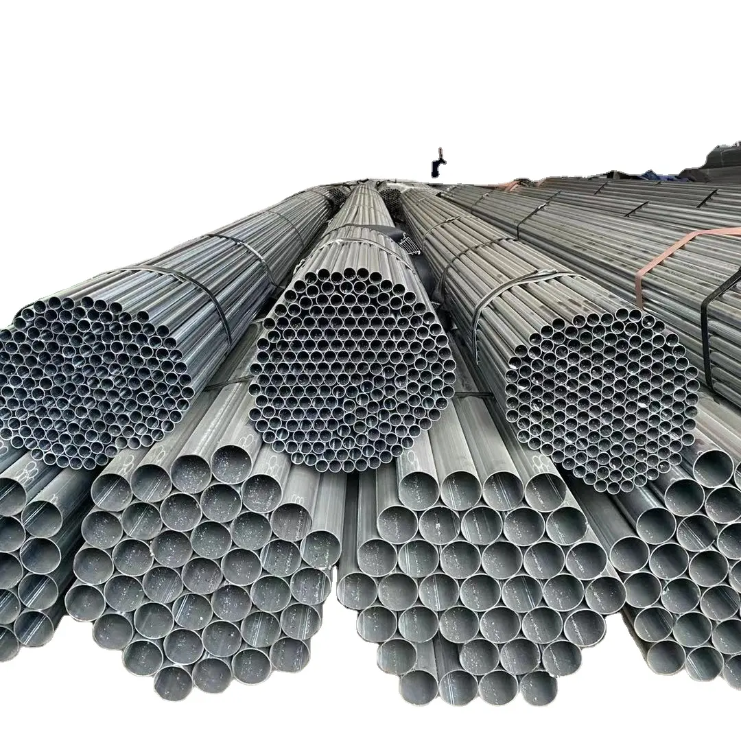 5 "ortak standart ERW çelik boru ile 300g galvanizli/GALVANİZLİ ÇELİK BORU tüp bina için