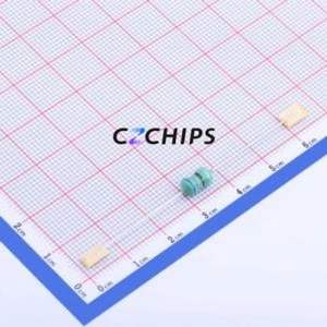 Inductor de Anillo de Color AL0510-680K / Componente de Orificio Pasante (THT), D5xL10.5mm 68uH 10% 126mA 740mOhm - Product Image 1