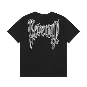 <span class=keywords><strong>Marque</strong></span> <span class=keywords><strong>de</strong></span> mode transfrontalière européenne et américaine, Revenge, imprimé rétro religieux, 230g, hip-hop, pur coton, manches courtes, séchage rapide - Product Image 5