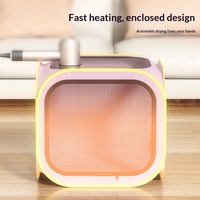 Sac de séchage pour animaux de grande capacité, cage de séchage pop-up pour animaux, maison de séchage transparente en maille pour animaux pour l'intérieur