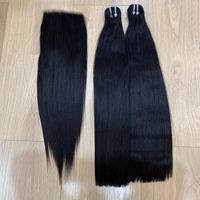 Extensions de Cheveux Humains Remy de Qualité Supérieure, 100% Cheveux Humains du Vietnam, Super Double Drawn, Vente en Gros, Fournisseur de Tissages
