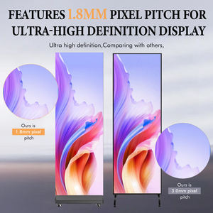 Écran Affiche Pliable LED MWE pour Affichage Dynamique – Stock Local USA Allemagne – P1.86 Publicité Mobile Pratique - Product Image 4