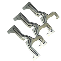Pièces d'imprimante OEM, pièces estampées, usinage de tôles, services de découpe laser, certifié ISO9001, tolérance de précision 0,05 mm