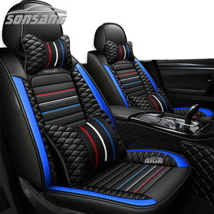 <span class=keywords><strong>Coprisedili</strong></span> <span class=keywords><strong>auto</strong></span> a buon mercato all'ingrosso Set Design universale SONSANG universale PU copertura completa pelle coprisedile <span class=keywords><strong>auto</strong></span> - Product Image 2