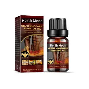 North Moon Men's Enhanced Massage Oil Body Enhancing Physical Endurance Care Topical Essential Oils