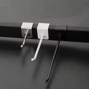 Factory Manufacturer's Retail <strong>Display</strong> <strong>Hooks</strong> Metal Steel and Metal Slatwall Hangers <strong>Cardboard</strong> Waterfall <strong>Hook</strong> Supply - Product Image 2