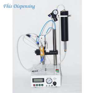 एलईडी बल्ब गोंद वितरण मशीन/गोल चक्र गोंद निकालने की मशीन - Product Image 6