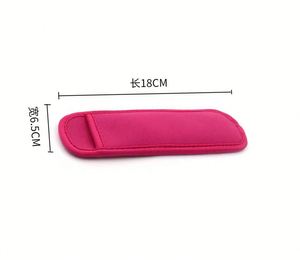Manchon isotherme en néoprène pour bâtonnets glacés, avec logo personnalisé, vente en gros, OEM, écologique, motif dessin animé, par sublimation - Product Image 1