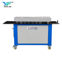 Machine automatique de formage de joints à clipser pour conduits d'air YUFON HVAC, équipement de traitement de tôles