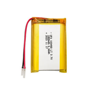 Ufx103450 טמפרטורה נמוכה 3.7v 1800mah סוללה נטענת ליתיום יון עם kc un38.3 רוים ו ul1642 cb הסמכה - Product Image 1