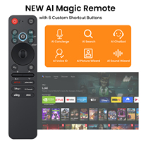 Télécommande Magique AN-MR25GA à Code Fixe pour Smart TV 2019-2025 Compatible avec les Modèles OLED/QNED/UHD/LED/LCD, Souris Aérienne Sans Fil, Commande Vocale