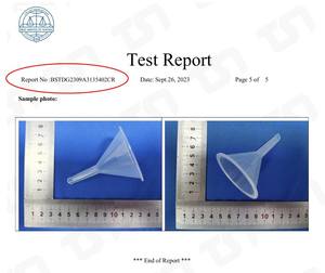 Funil de Plástico Worner Lab 30mm 50mm 60mm 75mm 90mm 100mm 120mm 150mm para Filtragem de Líquidos Químicos e Água, Funil Branco - Product Image 4