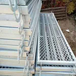 Hot Selling Galvanized Scaffold Metal Planks Steel Plank Walk Boards For Construction