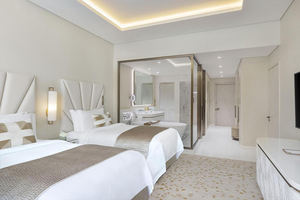 ชุดห้องนอน<span class=keywords><strong>โรงแรม</strong></span> Marriott หรูหราทันสมัย3 4 5ดาวเฟอร์นิเจอร์ไม้เมลามีนสำหรับใช้ในอพาร์ตเมนต์ - Product Image 6