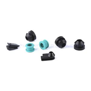 Non-standard Square Round NBR EPDM Silicone SBR Rubber grommet plugs for hole