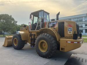 Chargeur sur pneus Cat966H d'origine d'occasion à vendre Caterpillar Cat966H grande chargeuse sur pneus avant machines de construction - Product Image 4