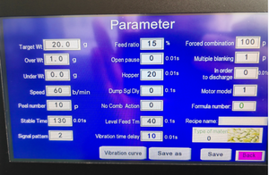 Máy đóng gói dọc gối miếng vải hình tam giác túi làm máy Trọng lượng điền niêm phong máy móc kim loại trọng lượng Checker - Product Image 3