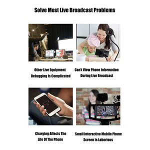 Internet phát sóng thiết bị truyền hình kỹ thuật số dòng sống streaming thiết bị phát sóng hiển thị tất cả trong một hệ thống máy - Product Image 6