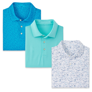 OEM Luxury Custom Golf Shirts Sublimation Blanks Mens Polo Shirts With Embroidery Logo Quick Dry Slim Fit Golf Polo Shirt