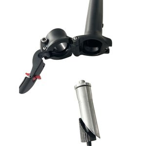 عالية الجودة قابل للتعديل للطي جذع دراجة سبائك الألومنيوم 22.2 مللي متر الريشة الجذعية مزورة دراجة كهربائية قابلة للطي المقود الجذعية - Product Image 2