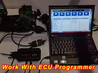 Kit d'adaptateurs et connecteurs de boîte de vitesses Launch X431 pour X-prog3 Xprog 3 Xprog3 pour la connexion du programmeur ECU X431