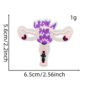 Patch Ricamate Termoadesive '<span class=keywords><strong>Girl</strong></span> Gang' e '<span class=keywords><strong>Girl</strong></span> <span class=keywords><strong>Power</strong></span>' per l'Empowerment Femminista e 'Smash the Patriarchy', per Decorare Cappelli e Borse - Product Image 3