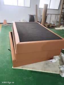 OEM ODM Custom Modern <b>Panel</b> Wood Frame Hotel Bed Set Tufted Upholstered <b>Headboard</b> Nightstands <b>for</b> Bedroom Apartment Projects - Product Image 4