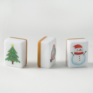Nouvelles Tuiles de Mahjong de Noël 2026 Dericsson – Ensemble de Tuiles de Mahjong Américaines à 4 Couches Personnalisables - Product Image 6