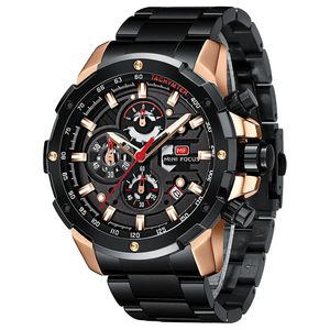 Mini Focus MF0401G MF 0401 Cronógrafo Reloj de Pulsera de Cuarzo Original de Marca, Resistente al Agua, Nuevo Reloj de Moda para Hombre, Relogio Masculino - Product Image 2