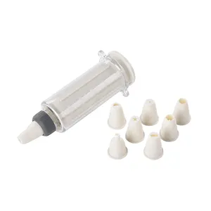 Factory Sale Food Grade Baking Cake Ice Cream Decorating Food Syringe Cake Piping Icing Syringe