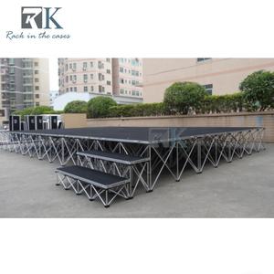 Plate-forme de scène de concert portable Spider Deck facile à installer risers de tambour - Product Image 5