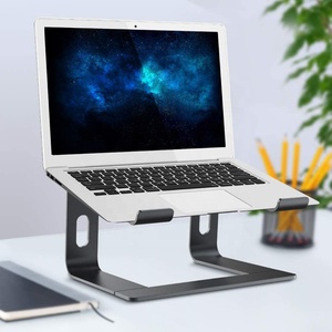 Soporte de aluminio extraíble para ordenador portátil, soporte ventilado para <span class=keywords><strong>Notebook</strong></span>, Compatible con <span class=keywords><strong>Notebook</strong></span> de 10-15,6" - Product Image 6