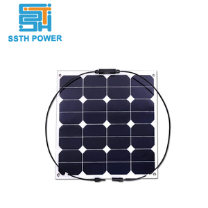 แผงโซลาร์เซลล์แบบฟิล์มบาง C60 กำลังไฟ 50w 36v ราคาขายส่ง โค้งงอได้ ยืดหยุ่น ประสิทธิภาพสูง - Product Image 3