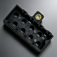 Service d'injection de moules pour connecteurs LCP de précision, composants en plastique technique sur mesure, fabricant de moules d'injection personnalisés OEM