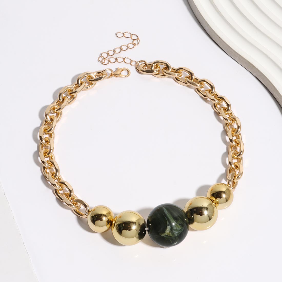 GlamPaw Chunky Gold Statement Set
